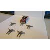 Multi use double Guns For  1/64 scale cars. 8 items.