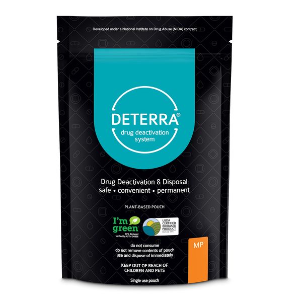 Deterra MP (3 Pack) - Drug Deactivation & Disposal System (Medium Pouch)