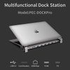 Navitech USB-C/Type-C Universal Docking Station with Stand Function Compatible with The Acer Chromebook Spin 13