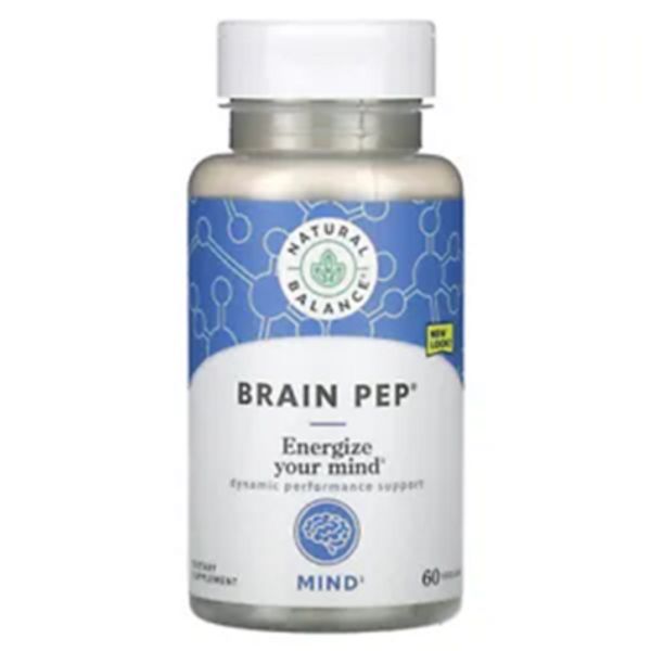 Natural Balance Brain Pep, 60 VegCaps
