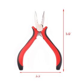 500pcs Silicone Beads + Micro Rings Loop Hair Extensions Pliers Hook Tool  Kit #3
