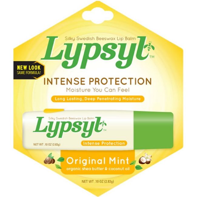 Lypsyl Intense Protection Original Mint, Lip Balm 0.10 Oz