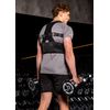 PRO 11 WELLBEING Black Magnetic Posture Corrector relieves Back and Shoulder Pain (Medium)