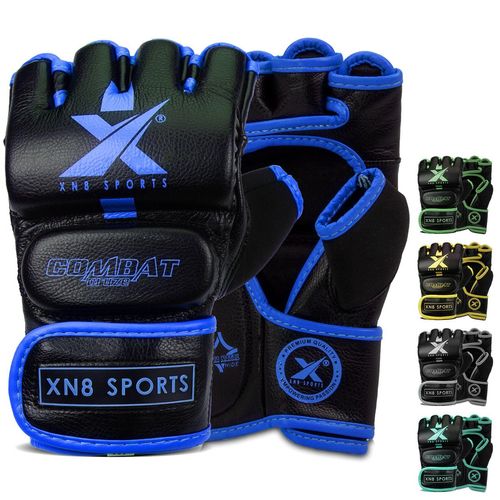 XN8 MMA Gloves Grappling Sparring Training Martial Arts For Cage Fighting, Muay Thai, Kickboxing Combat Sports and Punching bag Mitts