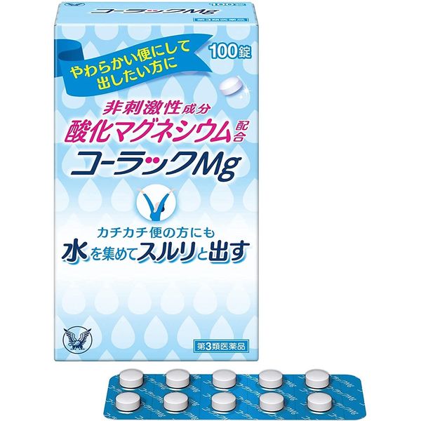【第3類医薬品】コーラックMg 100錠 ×4
