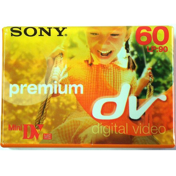 DVC Camcorder Tape 60 min Sony Premium