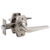 Pine Six Replacement Easy Door Lock Gate Lever Empty Lock Nickel Color 10702