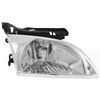 Headlight Set For 2000-2002 Chevrolet Cavalier with Corner Lights Left and Right