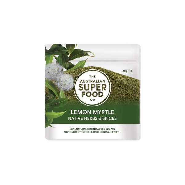 The Australian Superfood Co Ground Lemon Myrtle- Purest Source World’s Richest Natural Source of Health Nourishment - Pack of 20 Gram