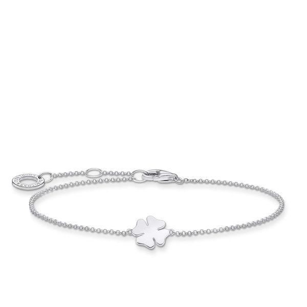 Thomas Sabo A1990 Clover Leaf Bracelet 925 Sterling Silver, Sterling Silver, Not applicable