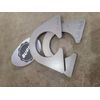 3/8"  WELD ON LIFTING EYE D-RING - SHACKLE MOUNT - TRAILER TIE DOWN - TOW STRAP
