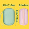 Lebakort Storage Case Compatible Fujifilm Instax Mini Link3 Smartphone Printer (Pink Case)