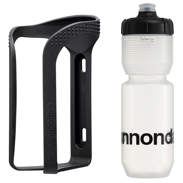 Cannondale ReGrip Recycled Plastic Cage & 750ml Gripper Cycling Bottle Kit