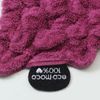 ecomoco Mokomoko Face Towel 29. Berry MOFT-29
