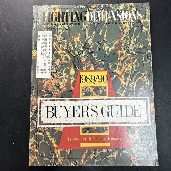 Lightning Dimensions July 1989 Buyers Guide Catalog Lightning Industry Products