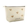 Flower Ring GPO0286-BR Teddy Bear Pouch, Brown, Brown
