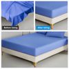 2x Bed Sheet Fastener Adjustable Elastic Suspenders Straps Covers Clips Gripper