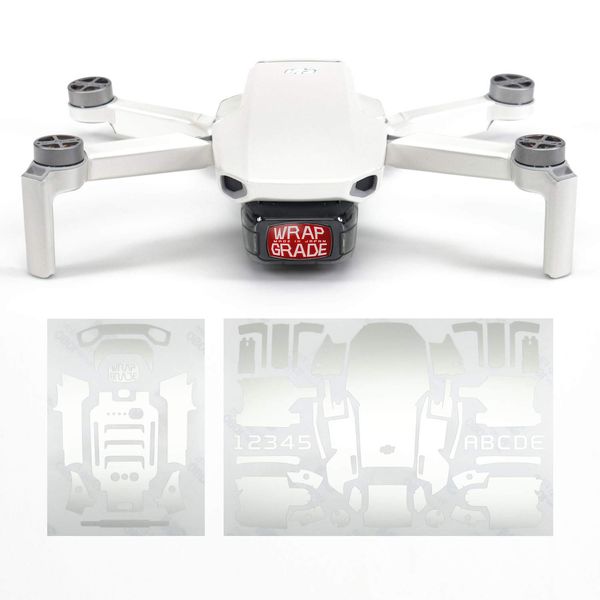 Wrapgrade Skin Sticker compatible with DJI Mavic Mini (MADAGASCAR PEARL)