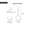 Orthodontic Retainer Case with 2 Pcs Aligner Removal Tool (Black & White)