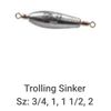 Do It Mold Trolling Sinker Size 3/4, 1, 1 1/2, 2 oz. Do it Mold 3150 Cavities 4 Total