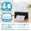 Nakabayashi Z2737 Compact Shredder Put Palm Size White