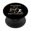 Softball Fast Pitch PopSockets mit austauschbarem PopGrip