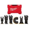 Milwaukee Tool 49-10-9113 9 Pc. Open-Lok Oscillating Multi-Tool Blade Set