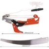 Retractable High Reach Tree Trimmer Pruner Saw Garden Branch Cutter Without Pole