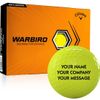 Callaway Golf 2023 Warbird Yellow Personalized Golf Balls