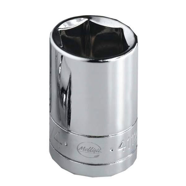 3/8 in Drive, 7/8" 6 pt SAE Socket, 6 Points, Mfr: 45028-A