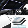 For Mini Cooper 15-2023 Windshield Sunshade Foldable Window Sun Visor Blocks UV