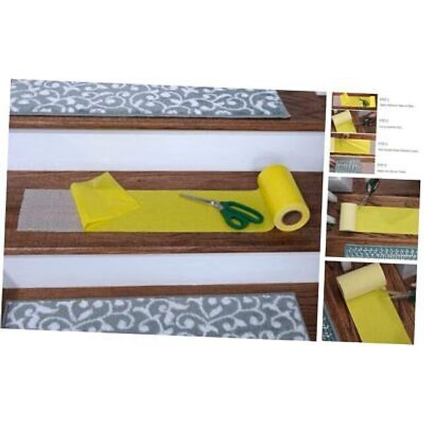 Banana Tape Adhesive Stair Tread Installation Pad, for Finished and Unfinished