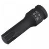 uxcell T60 Impact Torx Bit Socket, 3/8" Square Drive 60mm Length CR-MO Metric Sizes