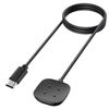 Zoye USB C Charger Compatible with Fitbit Versa 3/4 & Sense/Sense 2, 100cm Replacement Charging Cable
