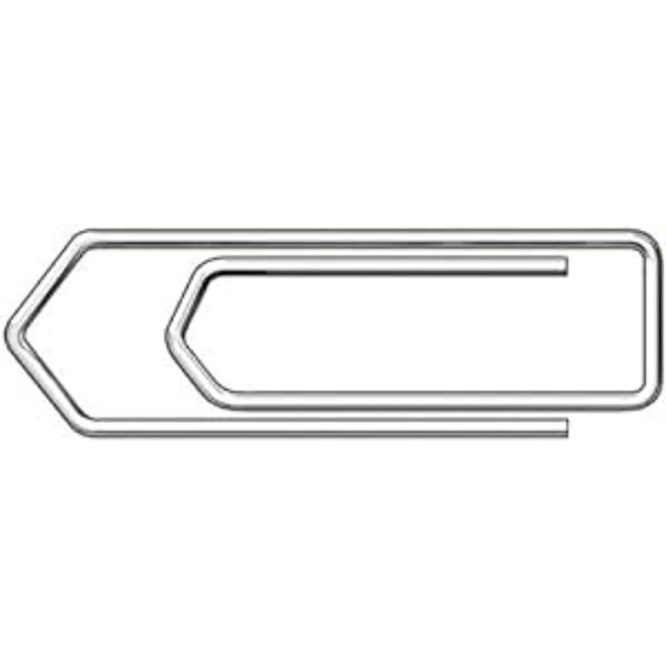 Essentials 45mm Jumbo Paperclip (Pack of 100)