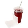 Biodegradable Clear Disposable Jumbo Drinking Straws Wrapped Compostable 4500pck
