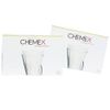 Chemex Bonded Filter - Half Moon - 100 ct - 2 Pack - Exclusive Packaging