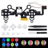Controller Parts for Ps4, Luminated Led Kit 8 Colors 19 Modes Diy Replacement Controller Screwdriver Repair Kit for Controller