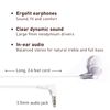 Panasonic RPHJE120BS Ergofit Earphones - Silver