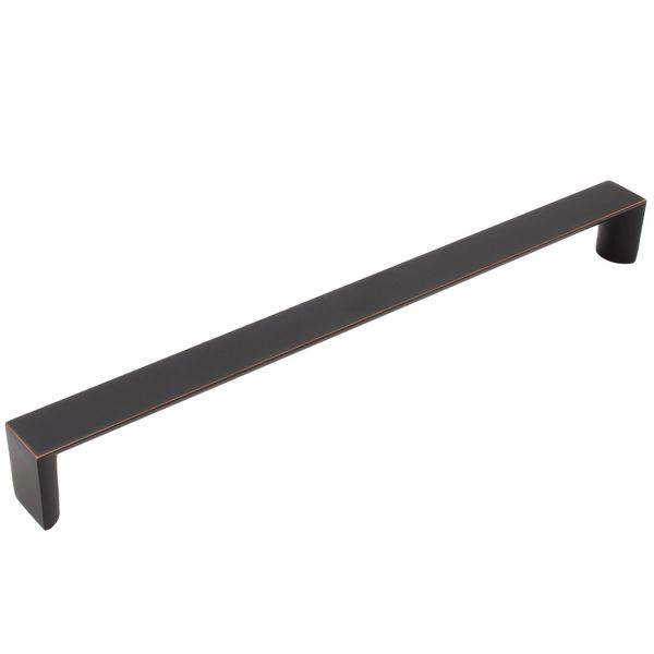 Plateau Cabinet Pull, 256 Millimeters, Vintage Bronze by Stone Harbor Hardware