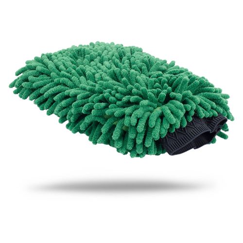 Maxshine Universal Chenille Microfiber Wash Mitt – Ultra-Soft Glove with Foam Core & Elastic Cuff – Scratch-Free, Lint-Free – Safe for Paint & Ideal for Exterior Car Detailing