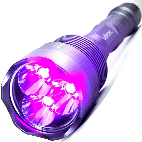 V3 Version 385-395nm Black Light UV Flashlight for Professional/C
