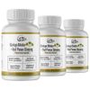 Ginkgo Biloba+Red Panax Ginseng, Helps Boost Brain Function - 3 Bottles