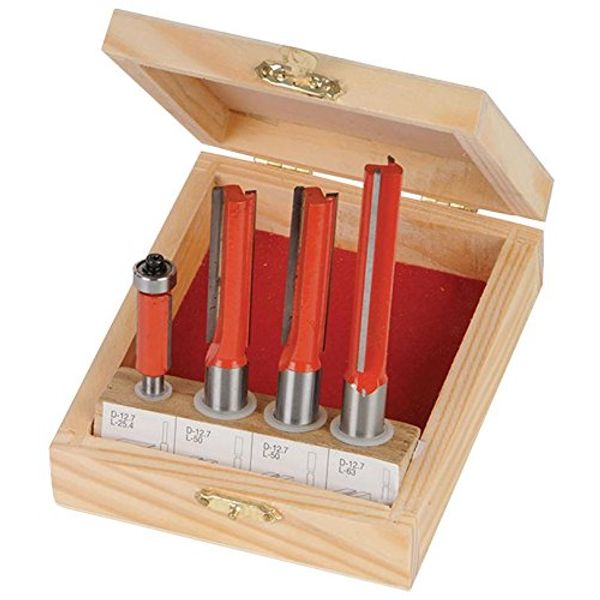 Kitchen Router Bit Set - 4Pce, Routing Tools