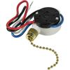 HQRP 3-Speed 4-Wire Ceiling Fan Pull Chain Light Switch 4 Pre-Installed Wires