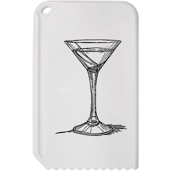 Azeeda 'Cocktail Glass' Plastic Ice Scraper (IC00038101)