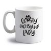 Flox Creative Crazy dachshund lady 10 oz ceramic mug
