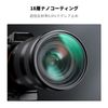 K&F Concept 58mm Shimmer Diffusion Filter, Soft Filter, 18 Layer Coating, Soft Drawing, Perfect for Portraits, Includes 1 Cleaning Cloth (Nano-Klear)
