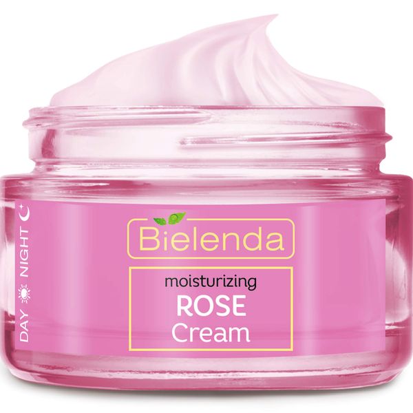 Bielenda Rose Care - Light Cream Intended For The Care Of Delicate And Sensitive Face Skin, With A Tendency To Hypersensitivity - Rose Care Rose Face Cream Moisturizing And Soothing - 50 ml