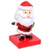 New Solar-Powered Dancing Christmas Santa on Red Base